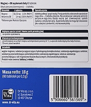 Suplement diety Magnez + witamina B6 - Dr Vita Med Magnesium + Vitamin B6 — Zdjęcie N2
