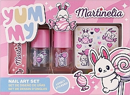 Kup Zestaw do paznokci - Martinelia Yummy Nail Art Set (n/polish/2x3ml + n/file/1pcs + n/stickers)