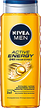 Zestaw dla mężczyzn - NIVEA MEN Active Energy Energizing Duo (sh gel/250ml + deo/50ml) — Zdjęcie N7