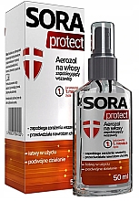 Spray do zapobiegania wszawicy - Aflofarm Sora Protect Spray — Zdjęcie N1