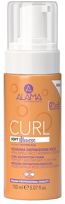 Pianka do kręconych włosów - Alama Curl Soft Mousse Foam — Zdjęcie N1