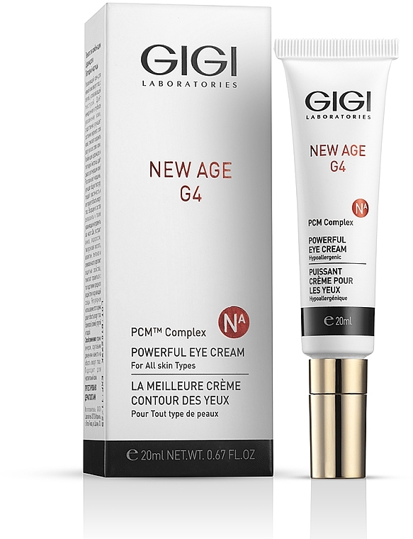 Liftingujący krem ​​pod oczy - GIGI New Age G4 Powerfull Eye Cream — Zdjęcie N2