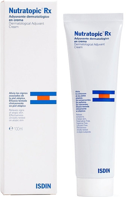 Krem do skóry atopowej -  Isdin Nutratopic Rx Atopic Skin Cream  — Zdjęcie N1