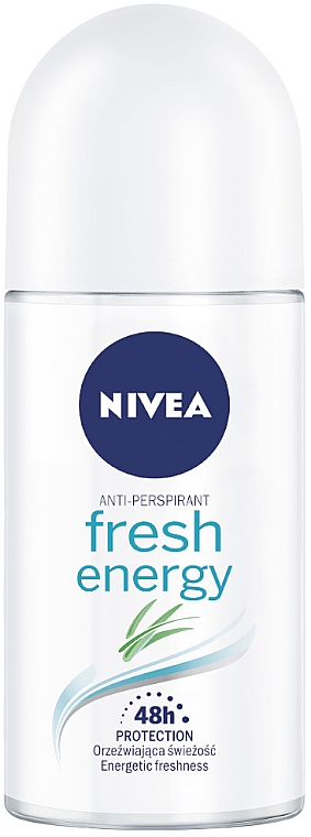 Antyperspirant w kulce - NIVEA Energy Fresh Deodorant Roll-On — Zdjęcie N1