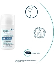 Antyperspirant w kulce do skóry pod pachami nadmierna potliwość - Ducray Hidrosis Control Roll-On Anti-Transpirant — Zdjęcie N5