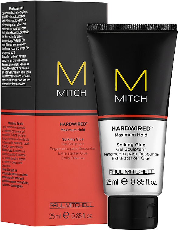 Utrwalający klej do włosów - Paul Mitchell Mitch Hardwired Spiking Glue