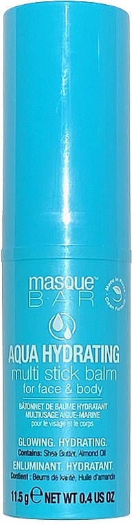 Nawilżający balsam w sztyfcie do twarzy - masqueBar Aqua Hydrating Multi Stick Balm For Face&Body — Zdjęcie N1