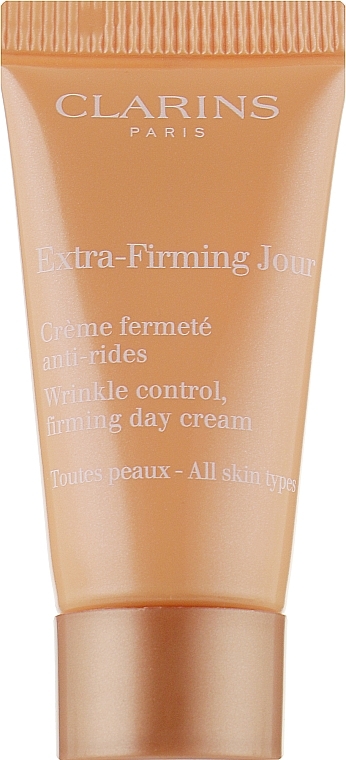 Ujędrniający krem na dzień do wszystkich typów cery - Clarins Extra-Firming Day Wrinkle Lifting Cream For All Skin Types (mini) — Zdjęcie N1