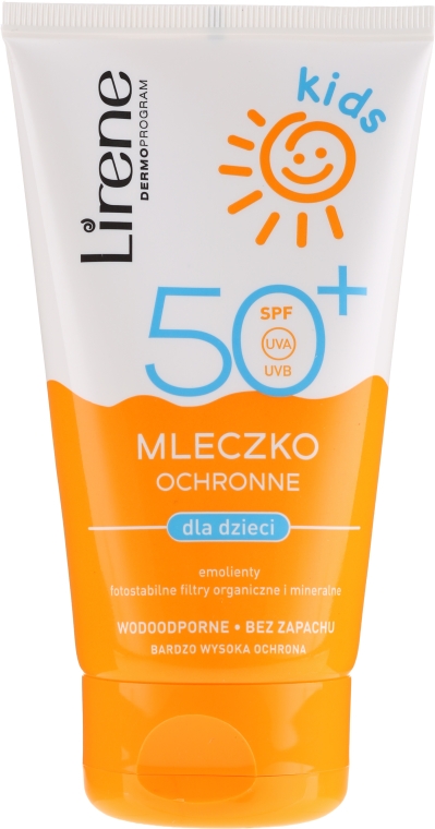 Mleczko chroniące przed słońcem (SPF 50) - Lirene Kids Sun Protection Milk SPF 50+