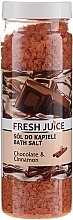 Sól do kąpieli - Fresh Juice Chocolate & Cinnamon — Zdjęcie N3