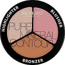 Paleta do konturowania twarzy - Revers Pure Mineral Contour — Zdjęcie N2