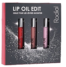 Zestaw - Rodial The Lip Oil Edit (lip/oil/3x4ml) — Zdjęcie N1