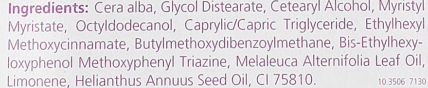 Odżywczy balsam do ust z olejkiem z drzewa herbacianego - Dr. Wild TeboLip Balm Melaleuca Alternifolia (lip/balm/2x4.8g) — Zdjęcie N3