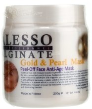 Kup Przeciwstarzeniowa maska do twarzy - Alesso Professionnel Alginate Gold and Pearl Peel-Off Face Anti-Age Mask