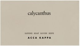 Mydło roślinne - Acca Kappa Calycanthus Soap — Zdjęcie N1