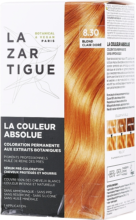 PRZECENA! Farba do włosów - Lazartigue La Couleur Absolue Permanent Haircolor * — Zdjęcie N2