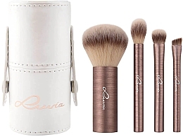 Zestaw pędzli do makijażu, 4 szt. - Luvia Cosmetics Mini Prime Vegan Brush Set — Zdjęcie N2