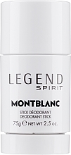 Montblanc Legend Spirit - Perfumowany dezodorant w sztyfcie dla mężczyzn — Zdjęcie N1