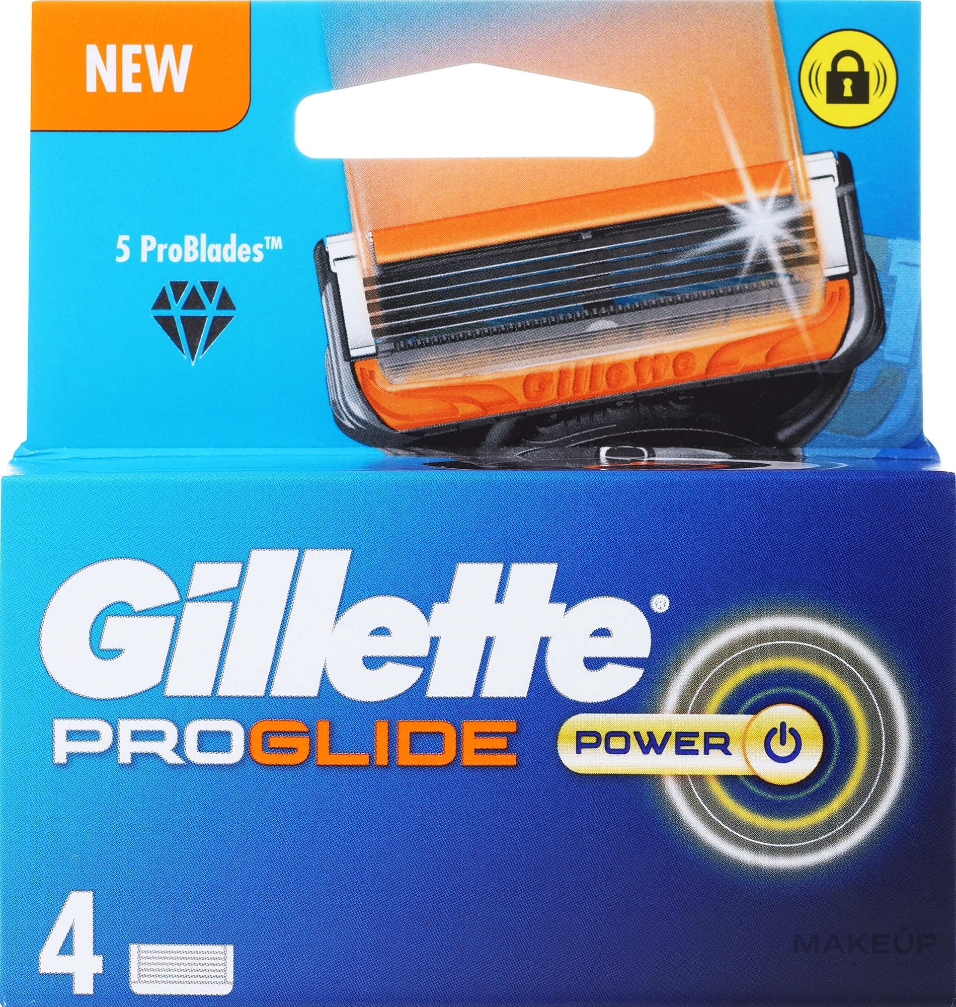 Wymienne wkłady do golenia, 4 szt. - Gillette Fusion 5 Proglide Cartridges — Zdjęcie 4 szt.