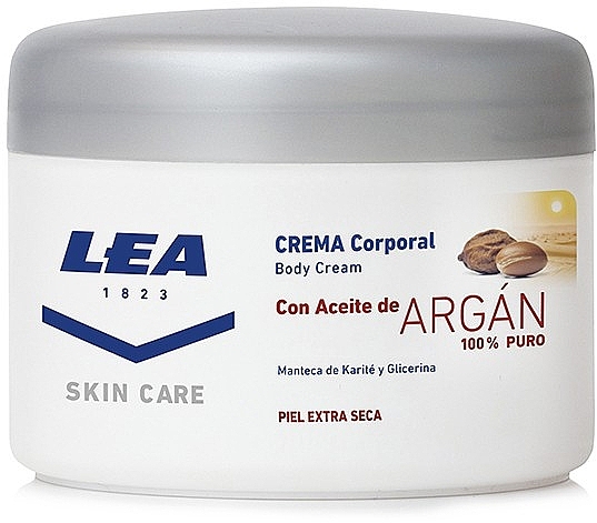 Odżywczy krem ​​do ciała z olejkiem arganowym - Lea Body Cream With Argan Oil — Zdjęcie N1