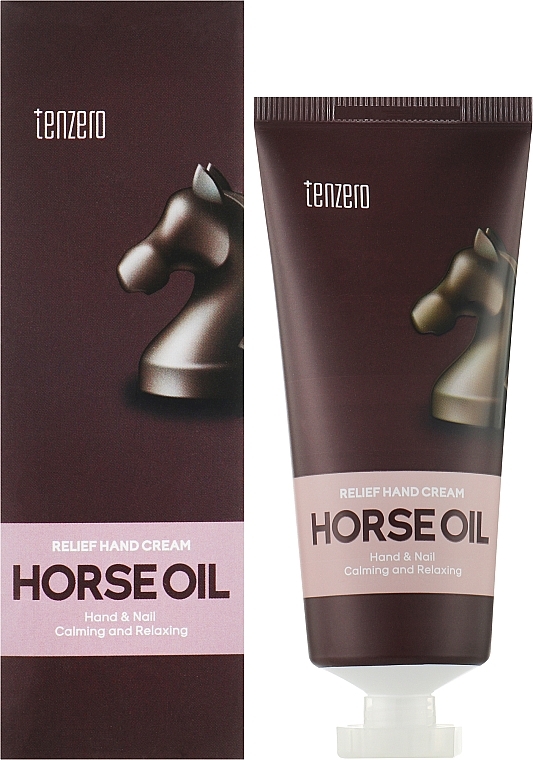 Krem do rąk z tłuszczem końskim - Tenzero Relief Hand Cream Horse Oil — Zdjęcie N2