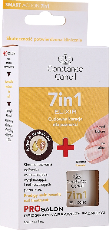 Eliksir do paznokci 7 w 1 - Constance Carroll Elixir