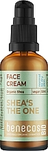 Krem do twarzy z masłem shea - Benecos Bio Organic Shea Face Cream — Zdjęcie N1