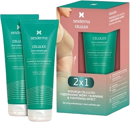 Zestaw - Sesderma Laboratories Celulex (gel/2x200ml) — Zdjęcie N1