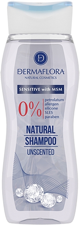 Szampon do włosów - Dermaflora Sensitive Natural Shampoo — Zdjęcie N1