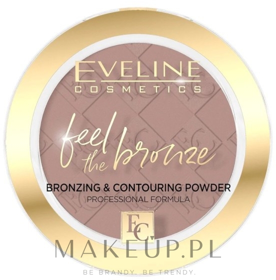 Puder brazujący - Eveline Cosmetics Feel The Bronze Powder — Zdjęcie 01 - Milky Way