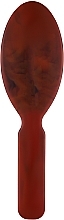 Owalna szczotka do włosów SP08G DBL, 21,7x6 cm, czerwona - Janeke Tortoise Oval Hair Brush Large — Zdjęcie N2