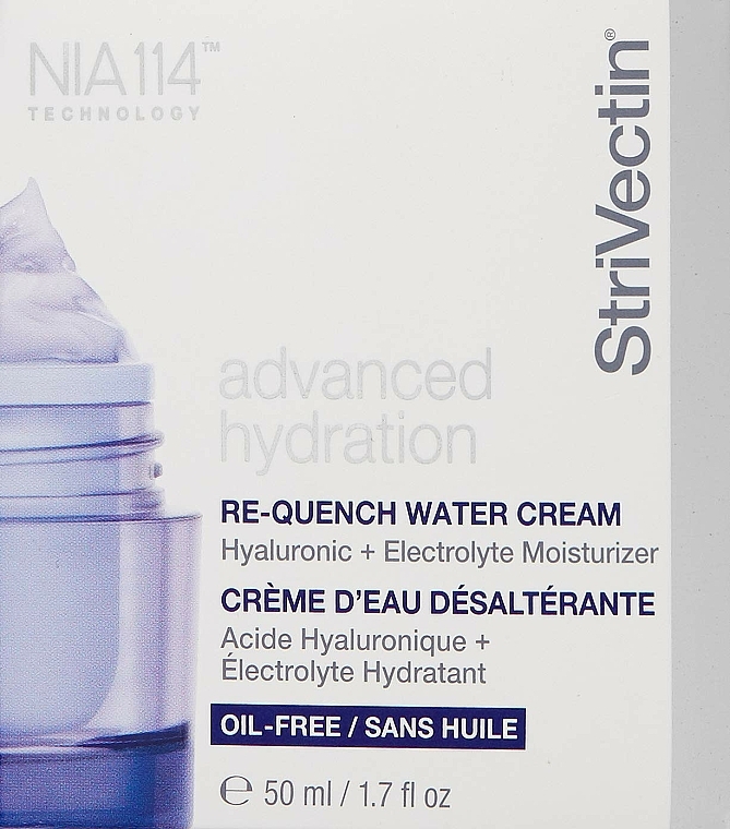 Krem ​​nawilżający do twarzy - StriVectin Advanced Hydration Re-Quench Water Cream Hyaluronic + Electrolyte Moisturizer — Zdjęcie N2