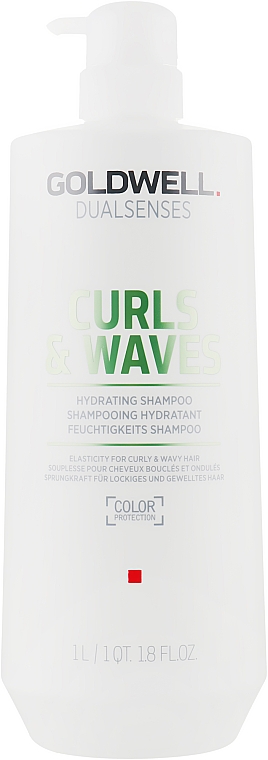 Szampon do włosów kręconych i falowanych - Goldwell Dualsenses Curls & Waves Hydrating Shampoo — Zdjęcie N3