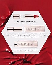 Etui na szminkę - Fenty Beauty Icon Refillable Semi-Matte Lipstick Case Original — Zdjęcie N3