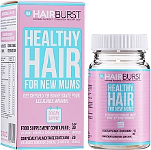 Witaminy w kapsułkach na porost i wzmocnienie włosów dla kobiet w ciąży - Hairburst Healthy Hair Vitamins For New Mums — Zdjęcie N2