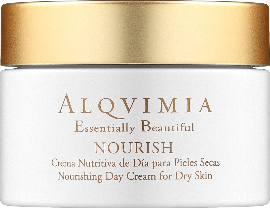 Odżywczy krem na dzień do skóry suchej - Alqvimia Nourish Dry Skin Cream — Zdjęcie N1