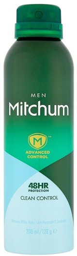 Dezodorant-antyperspirant w sprayu dla mężczyzn - Mitchum Advanced Clean Control  — Zdjęcie N1