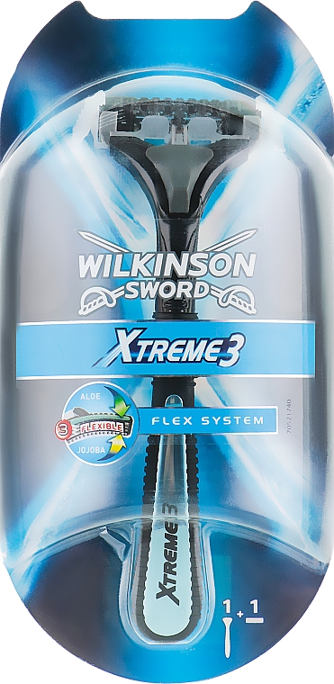 Maszynka do golenia z wymienną głowicą - Wilkinson Sword Xtreme 3 — Zdjęcie N1