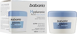 Kup Krem do twarzy z kwasem hialuronowym - Babaria Hyaluronic Acid Face Cream