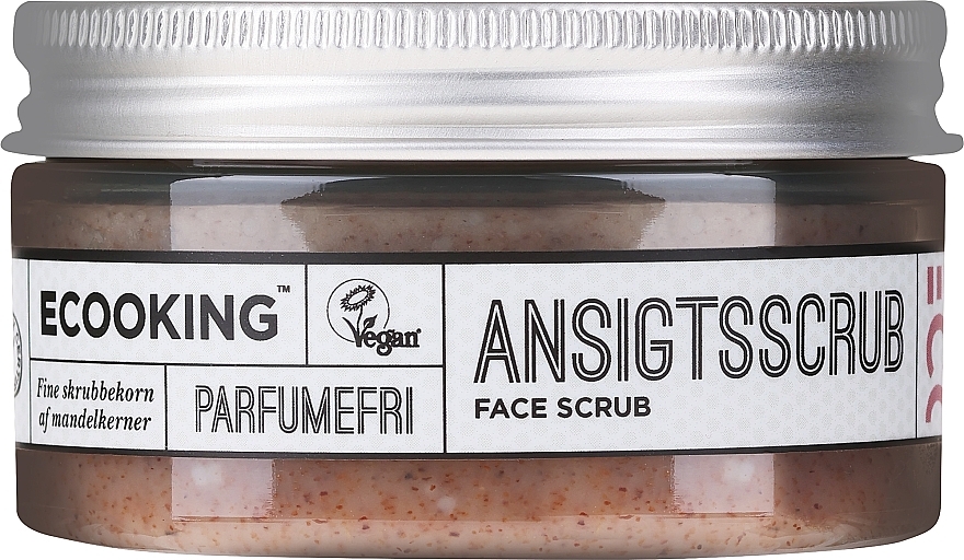 Odżywczy peeling do twarzy - Ecooking Face Scrub — Zdjęcie N1