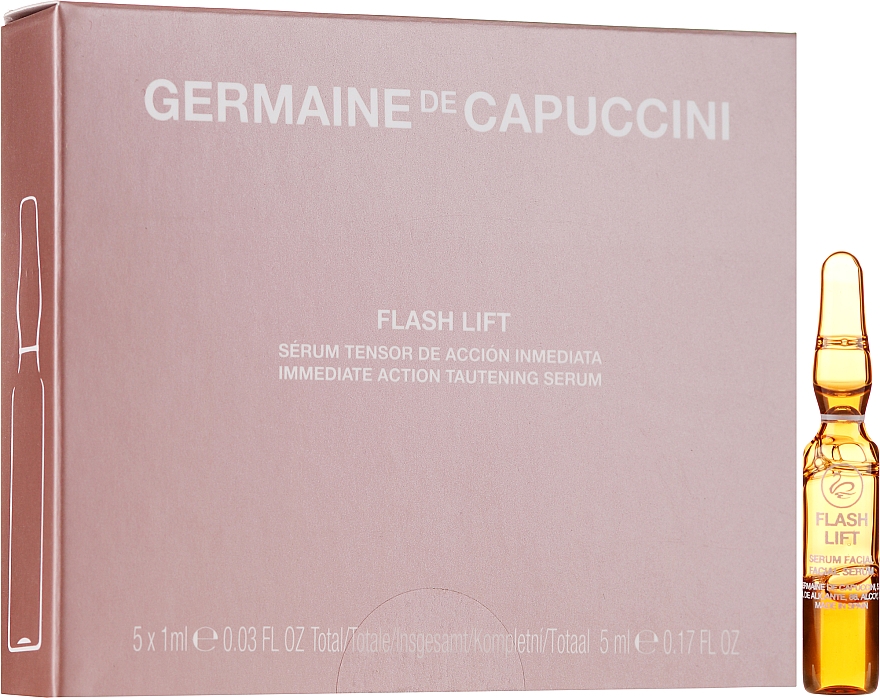 Liftingujące serum do twarzy - Germaine De Capuccini Flash Lift Immediate Action Tautening Serum — Zdjęcie N1
