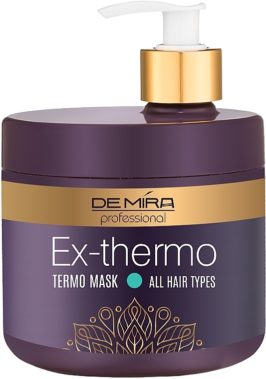 Maska termoaktywna do wszystkich rodzajów włosów - DeMira Professional EX-Thermo Hair Mask