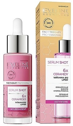 Serum do twarzy 6x ceramidy - Eveline Cosmetics Serum Shot