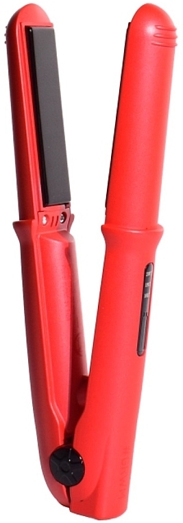 Bezprzewodowa prostownica do włosów, czerwona - Beter Hair Straightener & Curling Red — Zdjęcie N1