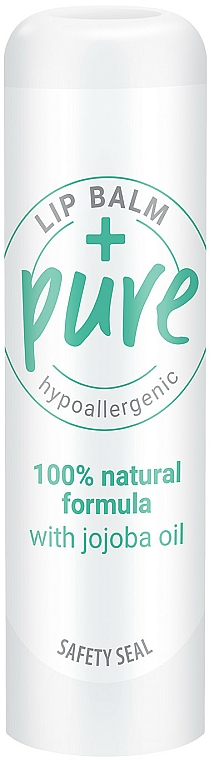 Hipoalergiczny balsam do ust z olejkiem jojoba - Quiz Cosmetics Lip Balm Pure — Zdjęcie N1