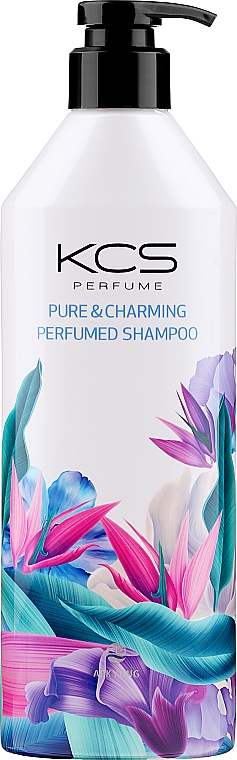 Perfumowany szampon do włosów suchych i zniszczonych - KCS Pure & Charming Perfumed Shampoo — Zdjęcie N1