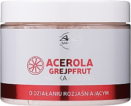 Rozjaśniająca maska algowa do twarzy Acerola i grejpfrut - Jadwiga Acerola And Grapefruit Face Mask — Zdjęcie N3