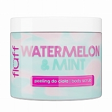 Peeling do ciała Arbuz i mięta - Fluff Watermelon & Mint Body Scrub — Zdjęcie N1