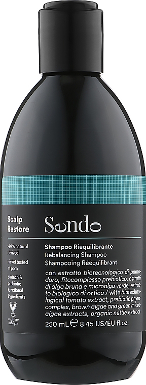Szampon do włosów przetłuszczających się - Sendo Scalp Restore Rebalancing Shampoo — Zdjęcie N1