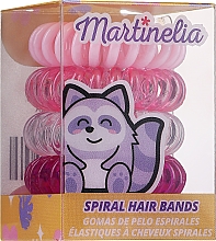Kup Gumki do włosów, różowe, 5 szt. - Martinelia